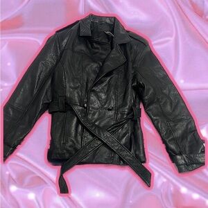 Vintage leather jacket